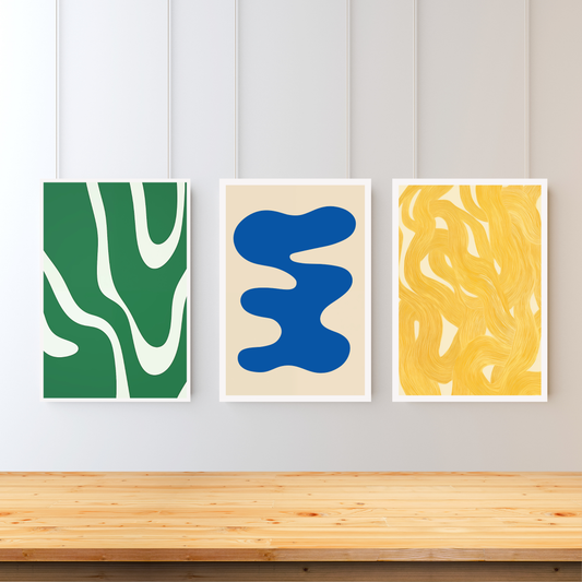 Bold Graphic Art Set #1