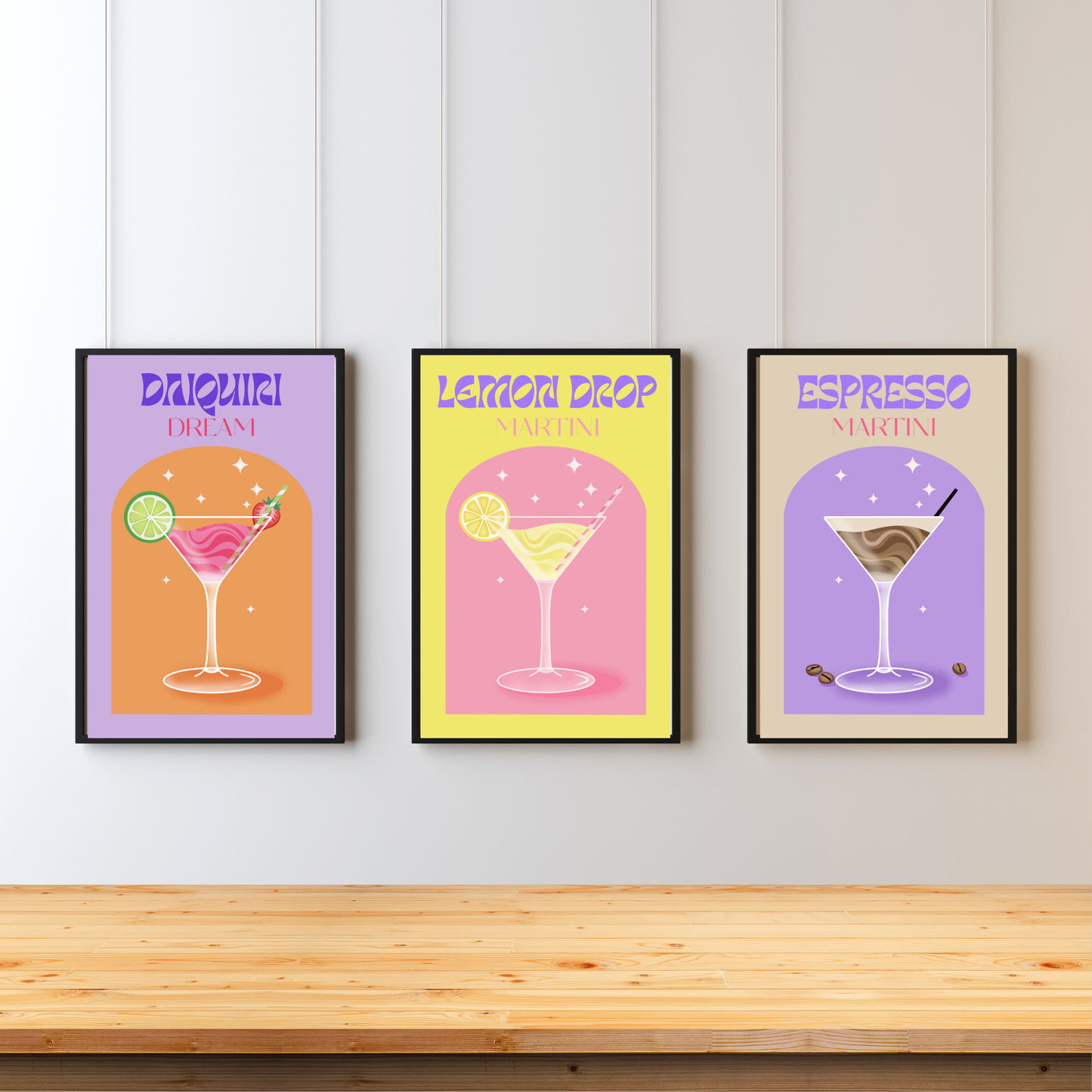 Drink Me Triple Art Set