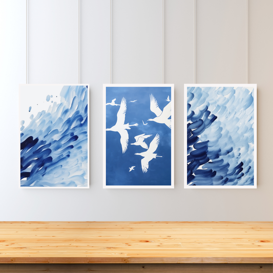 Over the Sea Art Set