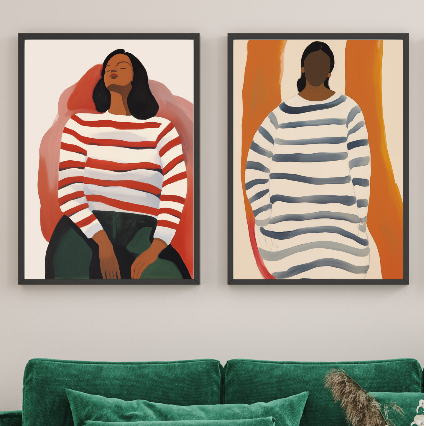 Mimi + Lottie Stripe Set