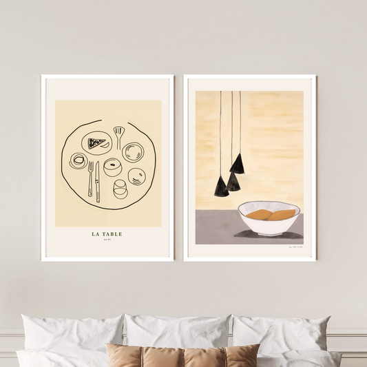 A La Table Double Art Set