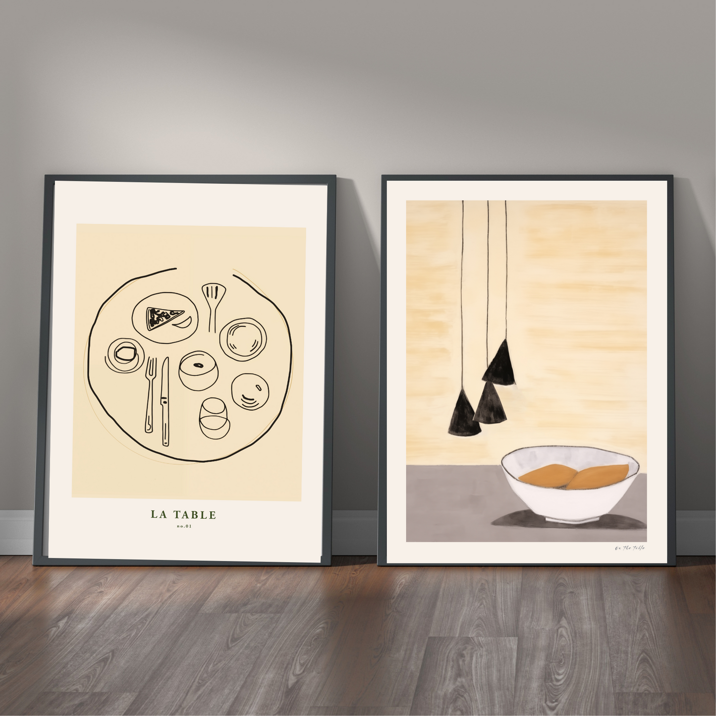 A La Table Double Art Set