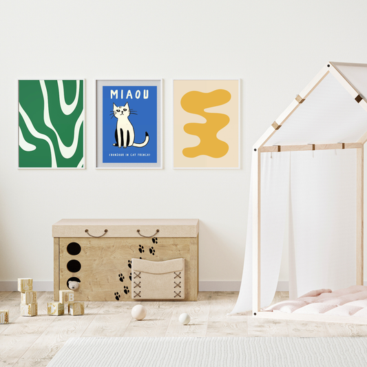 Graphic Meow Art Set