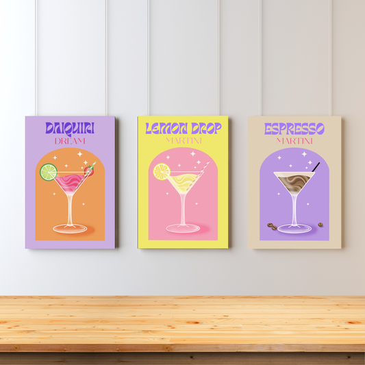 Drink Me Triple Art Set