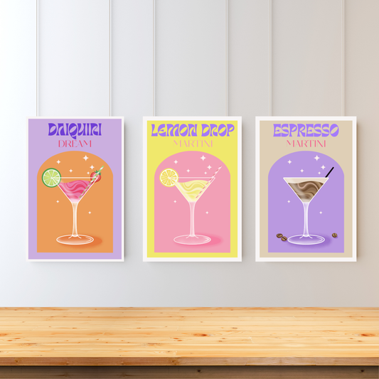 Drink Me Triple Art Set