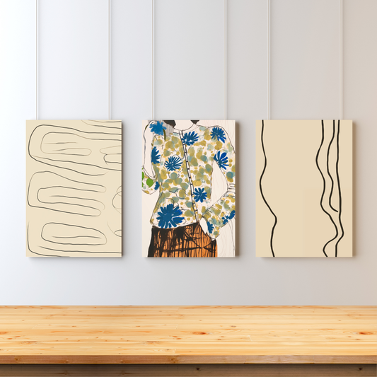 Minimal Fashion Art Set