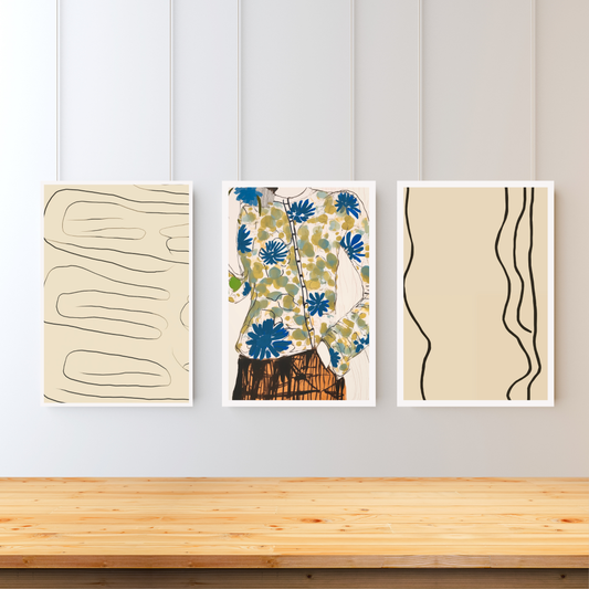 Minimal Fashion Art Set