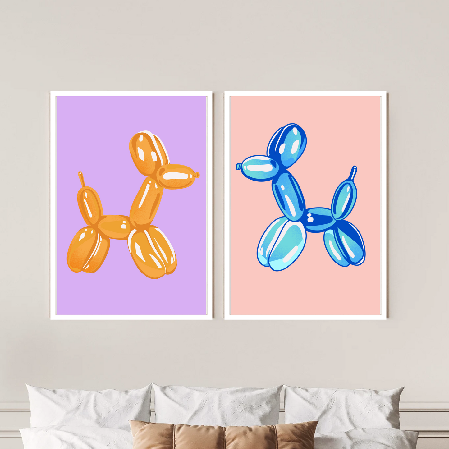 Balloon Dog Double Art Set