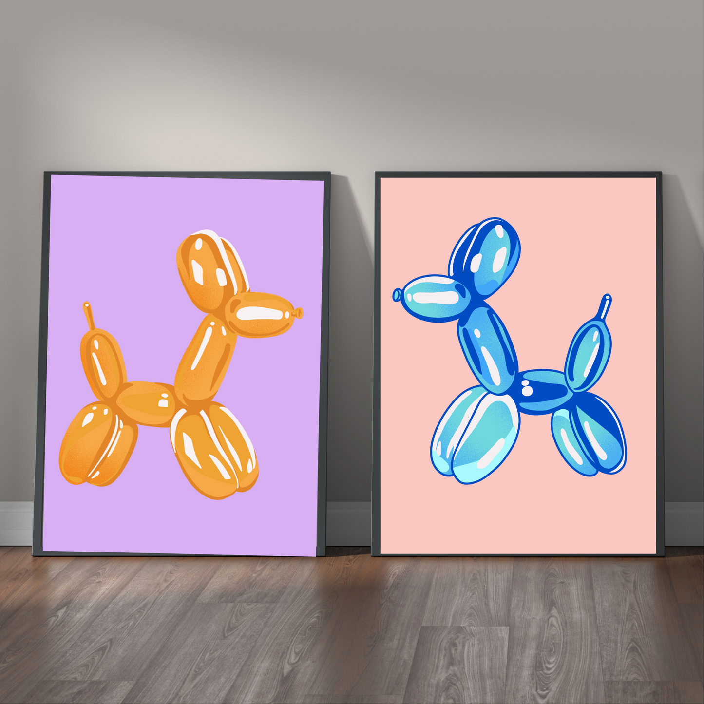 Balloon Dog Double Art Set