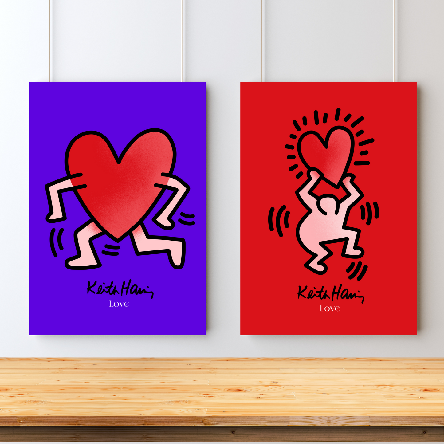 Keith Hering Double Love Art Set