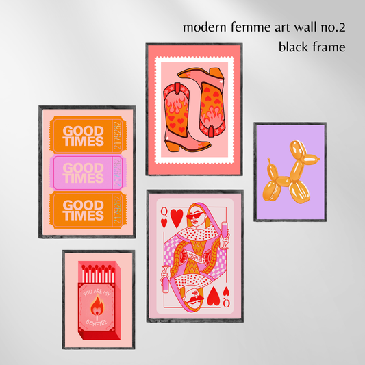 Modern Love Gallery - 5 piece