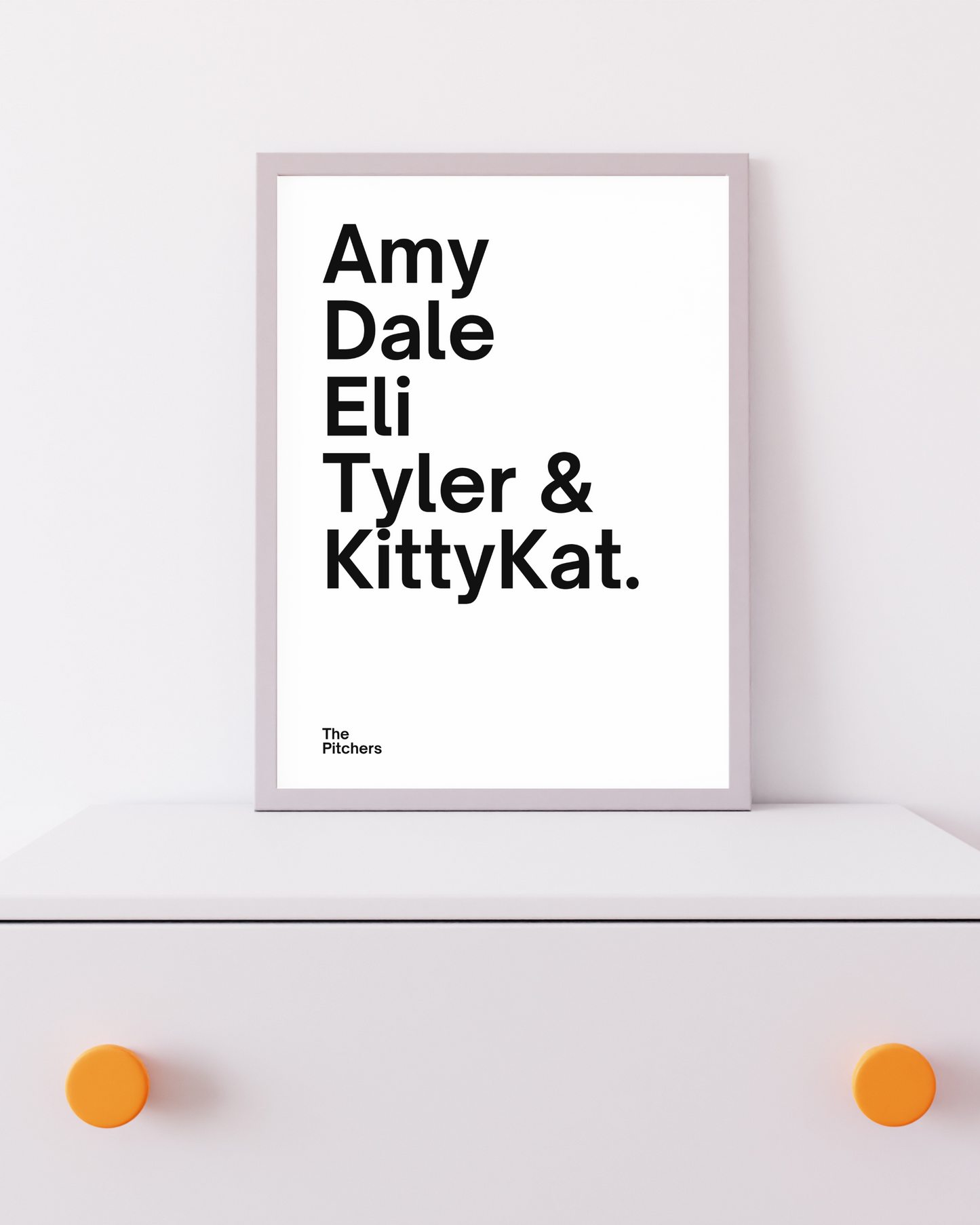 Family Names Monotone (Personalised)