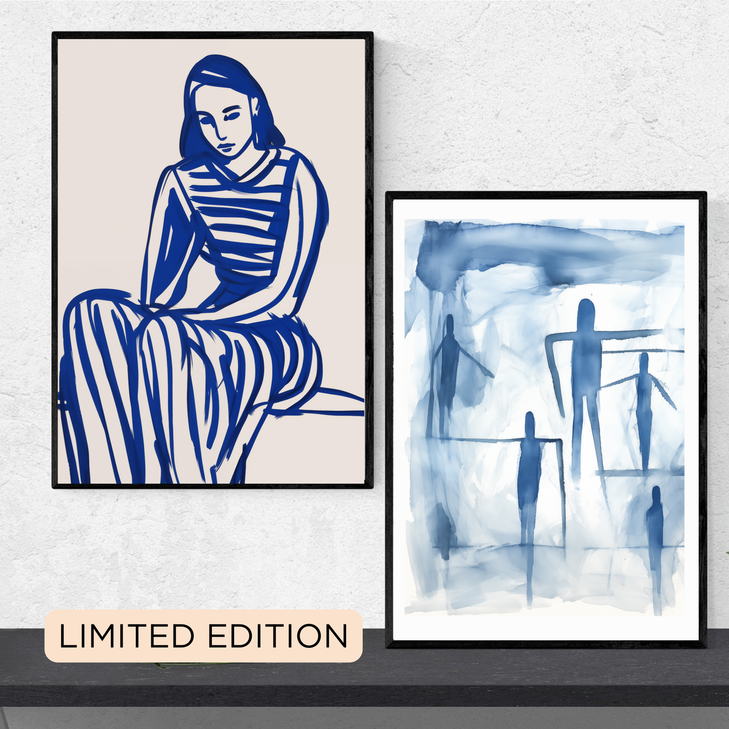 Beautiful Blues Art Set