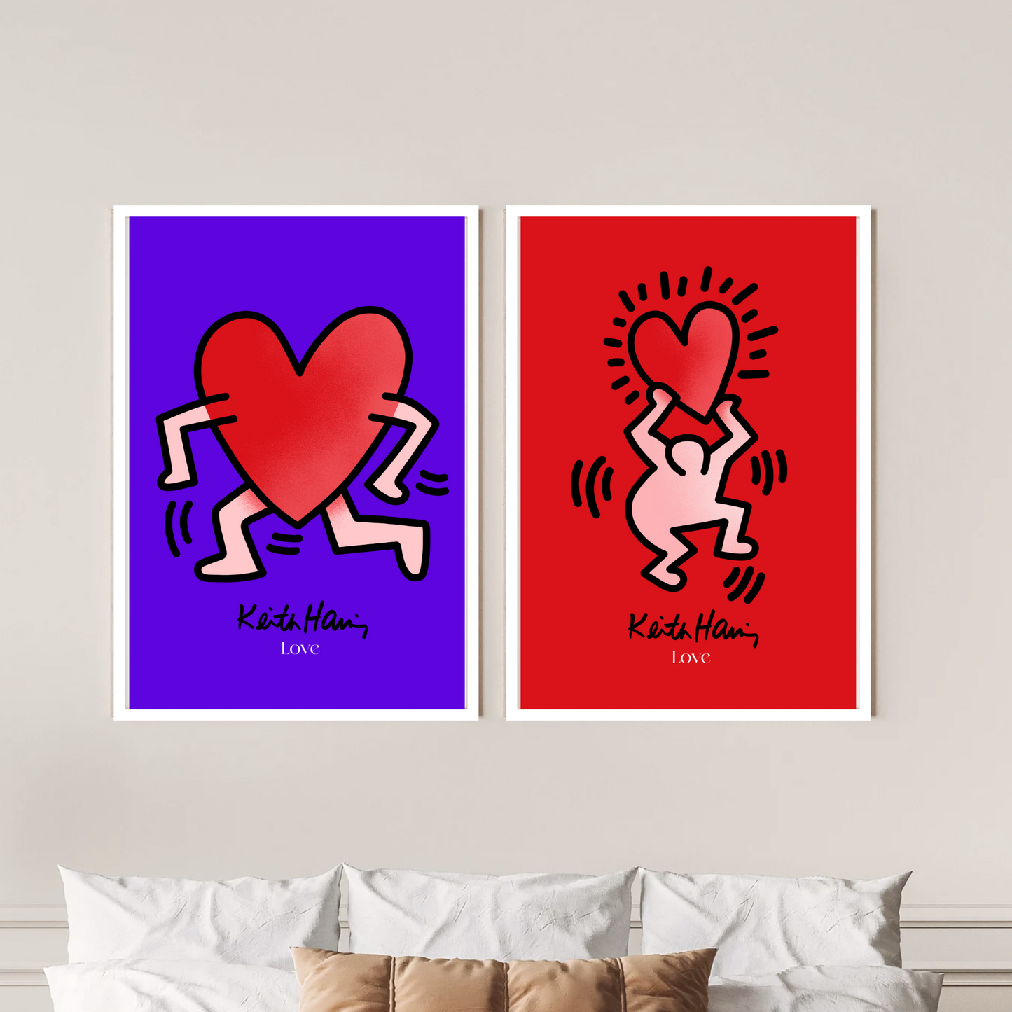 Keith Hering Double Love Art Set