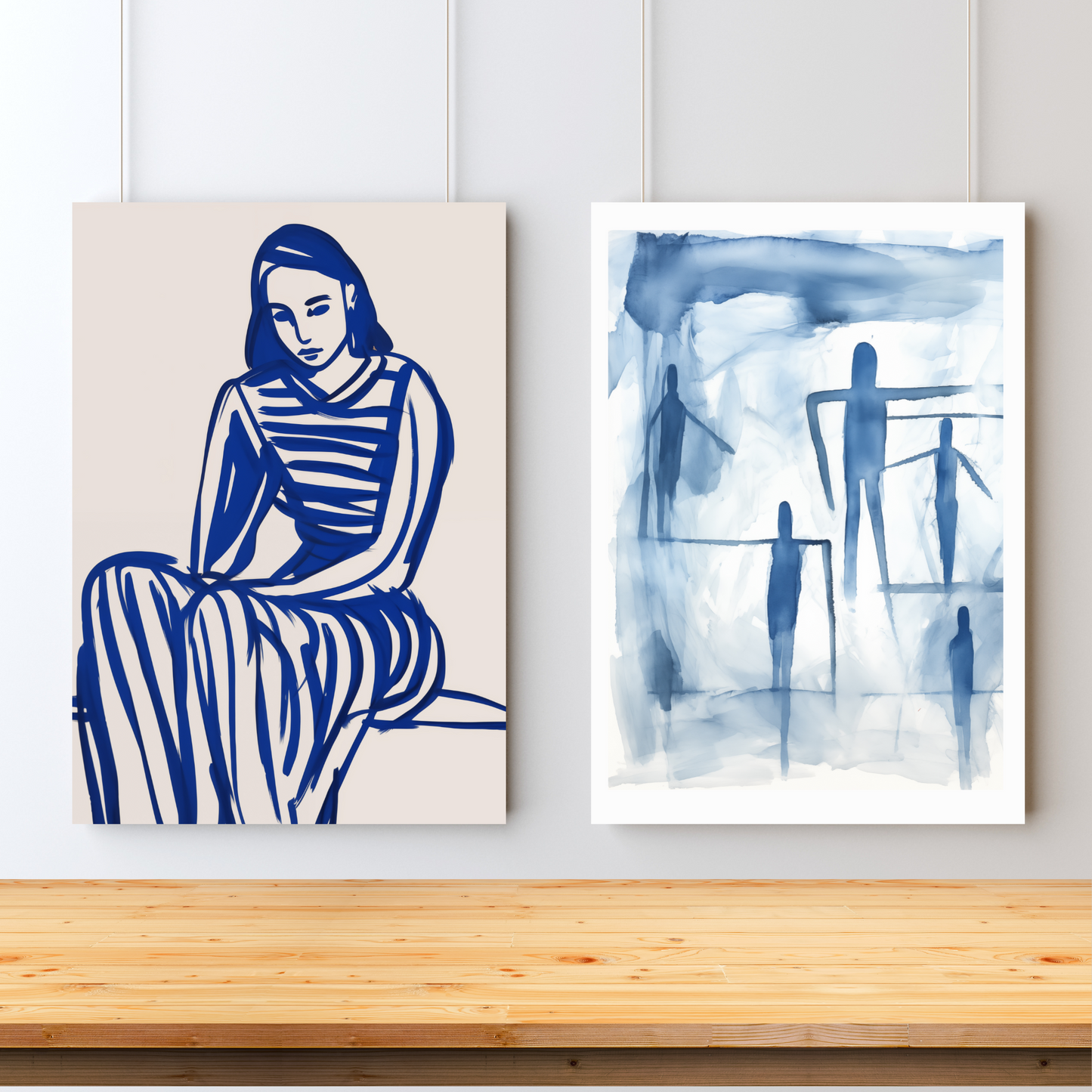 Beautiful Blues Art Set
