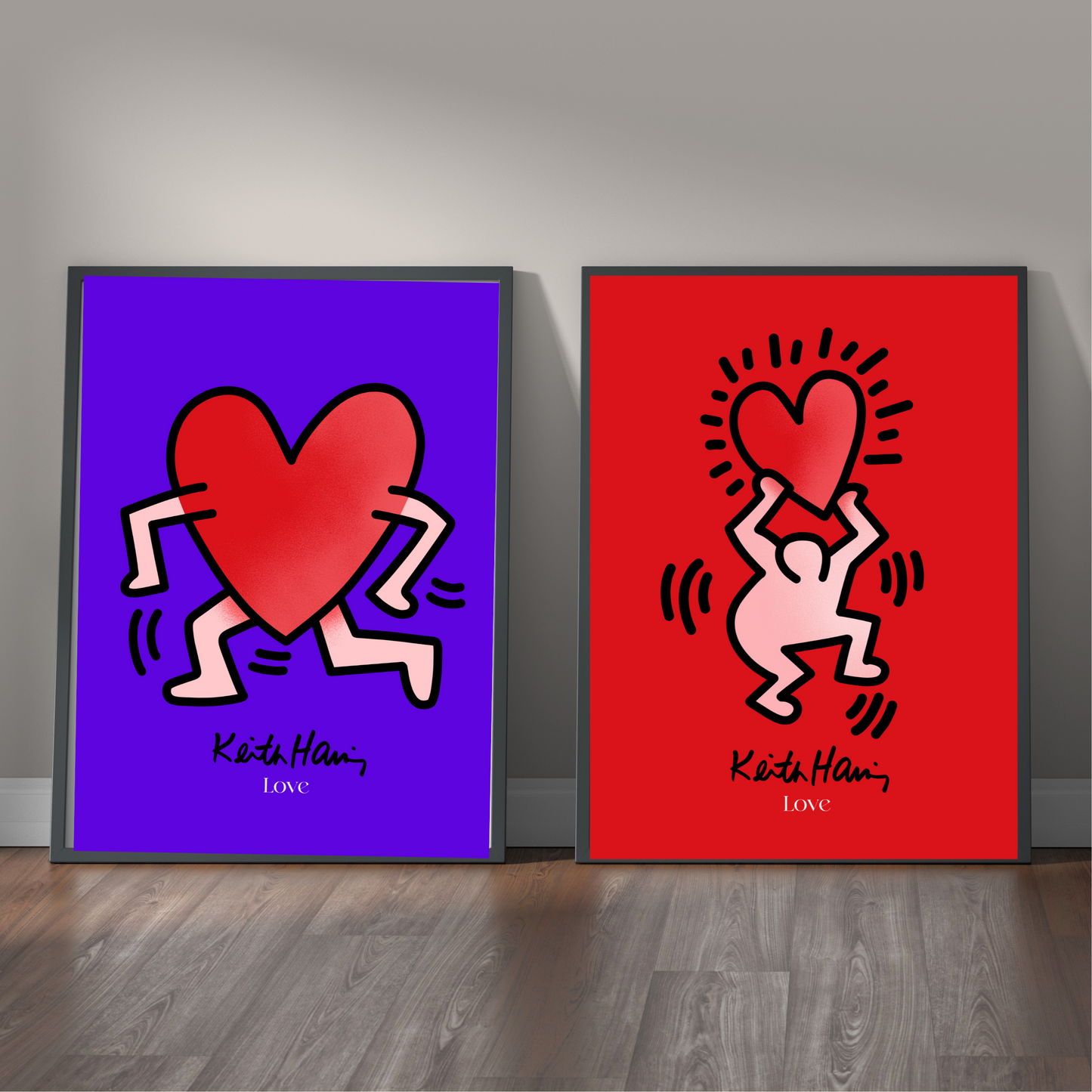 Keith Hering Double Love Art Set