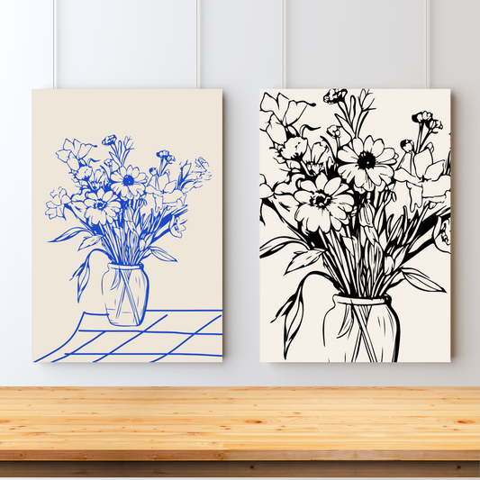 Minimal Floral Set